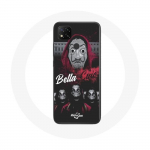 Xiaomi Redmi 9C &uuml;mbris La casa de papel bella ciao logoga