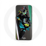 &Uuml;mbris Samsung Galaxy S6 edge Valentino Rossi MotoGP s&otilde;itja 46 jaoks