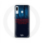 &Uuml;mbris Samsung Galaxy A40 Stranger Thingsi 2. hooaja logo jaoks