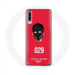 &Uuml;mbris Samsung Galaxy A70 Squid Game Hwang Jun Ho number 029 jaoks
