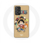 Coque pour Samsung Galaxy A52 One piece Manga Equipage du Chapeau de Paille