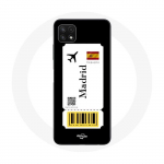 &Uuml;mbris Samsung Galaxy A22 5G lennupiletile Madrid, Hispaania