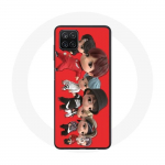 &Uuml;mbris Samsung Galaxy A12 BTS TinyTAN animatsiooniplakatile RM Jin Suga J-Hope Jimin V ja Jungkook M