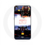 Huawei P8 Lite 2017 Formula 1 Max Verstappen F1 Driveri &uuml;mbris must punane ja kollane