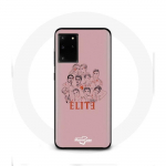 &Uuml;mbris Samsung Galaxy S11 Plus Elite 5. hooaja plakatitegelaste Fanart logo jaoks