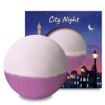 Flu Love Night Salt Bubble Bath Bomb Large Capacity City Night, 200g, 1 unit