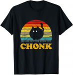 Naljakas Cat Meme Vintage Chonk Cat Unisex T-s&auml;rk S