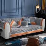 &Scaron;enill-diivanipadi Four Seasons universaalne libisemiskindel k&otilde;rgkvaliteetne diivanikate Nordic Mat Light Luxury hagijahamba katter&auml;tik 70*70