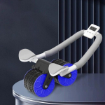 Automaatne tagasip&otilde;rkega k&uuml;&uuml;narnukirulli k&otilde;htu tugevdav rattaaparaat Fitness Roller Salendav k&otilde;htu Fitnessivarustus sportimiseks