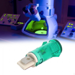 220 V indikaatortuli signaallamp, kompaktne paneelile paigaldatud mini k&uuml;lmikute s&uuml;gavk&uuml;lmikutele roheline