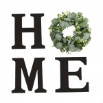 for Home with Wreath, Rustic Wall Art, Hanging Decoration Christmas Celebrations, Multipurpose must