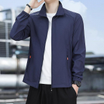 P&auml;ikesekaitseriided meestele suvel seisva kraega hingav kiiresti kuivav nahk Meeste suvemantel &Uuml;li&otilde;hukesed p&auml;ikesekaitseriided XXXXXL