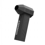 CROSSGUN elektriline &otilde;huturboventilaator kaasaskantav turboga ventilaator ja taskulamp 130000rpm k&auml;eshoitav harjadeta must