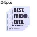 Yousheng 5 tk naljakas sea nina kass parim s&otilde;ber armastus kott tassi kleebis k&uuml;lmkapi kleebis kruusi kaunistus UKCanada