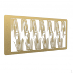 V&auml;rvimist&ouml;&ouml;riistad Trafarett&scaron;abloon pihustatav lehemuster /35 mahutimudelid Airbrush Dekoreerimine Style 4