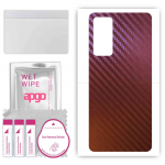 apgo skin sticker film foil vinyl for the BACK compatible with Honor Play4, scratch-resistant, easy to install - Carbon Chameleon CAKA5