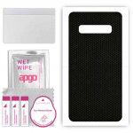 apgo Protective Skin Sticker for the back compatible with Samsung Galaxy S10, Wrap Film, Foil, Vinyl - Pattern Matrix