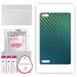 apgo Protective Skin Sticker for the back compatible with Teclast P80X, Wrap Film, Foil, Vinyl - Pattern Carbon Chameleon CAKA1