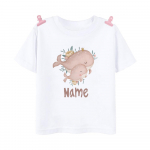 Isikup&auml;rastatud s&uuml;nnip&auml;evas&auml;rk 3D Prindiga T-s&auml;rk Poiste T&uuml;drukute S&uuml;nnip&auml;evapeo T-s&auml;rk Safari Loomad nimega Riided Lapsed Kingitused Topid 120