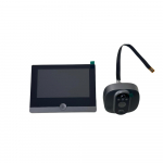 Tuya WiFi 4,3-tolline LCD-piiluava kaamera &ouml;&ouml;vaatluslik uksekell nutikas PIR-salvestusega piiluava uksekell 137&deg; lainurk W1 W1 hall