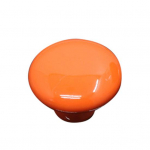 Moodne &uuml;mmargune keraamiline kapp Riidekapp Sahtlikapp T&otilde;mbenupp m&ouml;&ouml;bli k&auml;epide Small oranž