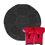 Poksimasin kinnastega Blueteeth Connected Smart Music Wall Target Sandbag Agility Reaction Treening For Boxing Sports Relax black 43x43x8.5cm black