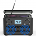 Retro-CD-m&auml;ngija Bluetooth-muusika-CD-m&auml;ngija FM-raadio W15
