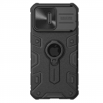 IPhone 15 Pro Max &uuml;mbris iPhone 15 Pro &uuml;mbrisele koos r&otilde;ngastatiiviga &uuml;mbris Kaamera kaitse Liugkate for iPhone 15 Pro must
