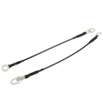 1 paar tagaluugi tagaluugi vastupidav, kulumiskindel PVC-kaabli kontrollrihma luugi tugi