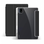 Xiaomi Pad 6S Pad6S Pro &uuml;mbris pliiatsihoidjaga Magnetiline L&auml;bipaistev Akr&uuml;&uuml;list K&otilde;va PC Kate Xiaomi Mi Pad 6 5 SE 11-tollise tahvelarvuti jaoks For Pad 6S Pro 12.4 must