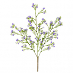 Kunstlik Babysbreath lill varrega 3 kahvliga 93 peaga kodukontori laua keskosa pulmade kunstlillede oks lilleseade kaunistus lilla