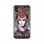 Must tpu &uuml;mbris iphone 5 5s se 6 6s 7 8 plus x 10 silikoonist kate XR XS 11 12 pro MINI MAX se 2020 &uuml;mbris Death Tarot kaardid SKULL iphone SE 2020