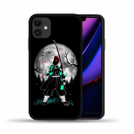Demon Slayer Jaapani Anime telefoni&uuml;mbris iPhone'ile 11 12 13 Pro Max X XS XR 6 6S 7 8 Plus 5S SE 2020 12Pro 12Mini must silikoonkate iphone 11 Pro Max