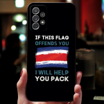 Costa Rica lipuga telefoni&uuml;mbris Samsung Galaxy S20 S21 S22 S30 S7 S10 S8 S9 S6 Pro Plus Edge Ultra Fe jaoks, p&otilde;rutuskindel kate SamsungS6