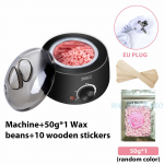 200CC Wax Heater soojem karvaeemaldusmasin k&auml;te ja jalgade keha SPA epilaatori jaoks parafiinvaha pott + vahaoad + puidupulgad