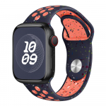 Originaal spordirihm Apple Watch Band Ultra 2 49mm 45mm 44mm 42mm 38mm v&auml;rviliste osakestega kummipael IWatchi jaoks 9 8 7 6 5 SE For 42mm 44mm 45mm