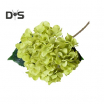 Kunstlik hortensia roheliste lehtedega varre realistlik v&otilde;ltslilledega pulm Kodukontori laua keskosa Kunstlik lilleokstest lilleseade