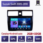 Android Auto Raadio Carplay Suzuki Swiftile 2005-2010 Auto Multimeedia Videom&auml;ngija GPS Navigatsioon WIFI 4+64GB 2+32GB