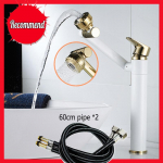 1080&deg; p&ouml;&ouml;ratav vannitoavalamu kraanikauss kraanikauss segisti tekile paigaldatud pritsmekindel veekraan du&scaron;ipea aeraatorid kraanin&otilde;ud PIPE x 2 G1/2