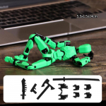 13 liigendatud liikuvat tegevusfiguuri Kujumuutev robot 3D-prinditud mannekeen Tegelane Kokkupanemine M&auml;nguasjad Vanemad-lapsed M&auml;ng Lapsed Kingitused Survet leevendav m&auml;nguasi