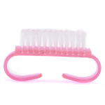 Plastikust k&uuml;&uuml;nekunst V&auml;ikesed pintslid S&otilde;rmede k&uuml;&uuml;nehooldustolm Puhastage roosa