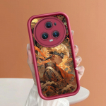 Pehme silikoonist ruudukujuline redelprintimise mustriga telefoni korpus, t&auml;iskaanega kaamera p&otilde;rutuskindel kummist &uuml;mbris Huawei Honori jaoks Honor X30 5G tumepunast v&auml;rvi