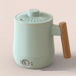 600ml Travel Electric Hot Cup Mini pudrusupp Hautis Keetke Multifunktsionaalne veekeetja Kaasaskantav nuudli keedupott 220V EU sinine