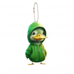 Hoodie pardi akr&uuml;&uuml;list rippuv kaunistus Kodu siseruumides j&otilde;ulupuu auto tahavaatepeegel 2D lame pardi rippuv ornament Multifilm loomade ripats Duck