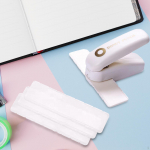 Auguraud, lahtiste lehtede paberi tugevdamise auguraud 4 l&otilde;ikealusega, augustamisvahend