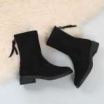 Suures suuruses 35-43 Marten Boots Naiste uued talvised madala kontsaga t&otilde;mblukuga tagumised elastsed saapad 35 must