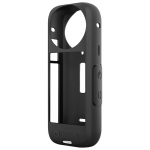 Silikoonist kaitse&uuml;mbris Insta 360X4 Action kaamerale L&ouml;&ouml;gikindel kate koos objektiivikorgiga, libisemisvastane tekstuur A