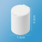 Kawaii Cartoon Desk Organic Box Button Cosmetics S&auml;ilituskarp koos kaanega Mini ehete korraldaja kosmeetika meigikonteiner 14.3*9.7*3cm