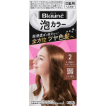KAO Blaune Mulliv&auml;rv 2Heledam Helepruun 108ml (Kvaasi-ravim) Foam for Graying Hair V&auml;rvaine hallidele juustele Kasutamiseks kogu v&auml;rvimisprotsessi ajal (&uuml;ks