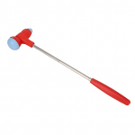 Sisset&otilde;mmatav massaaživasar Painutatav ergonoomiline disain Madala m&uuml;ratasemega kahe otsaga massaažihaamer &otilde;lgade jaoks Seljak&auml;ed punane